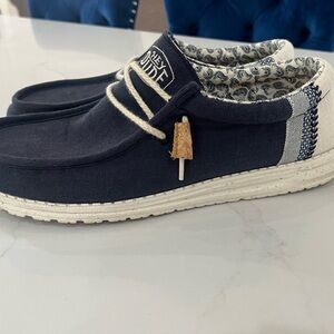 HeyDude Men's Navy Casual Shoes